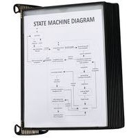 Support mural avec poche A4 - Magnétique - Tarifold - Image principale