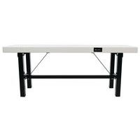 Banc pvc blanc - À monter - Manutan Expert - Image 3