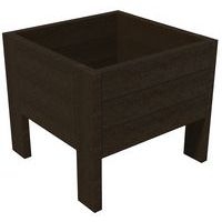 Jardinière 4 pieds 68 x 68 cm - marron - Image principale