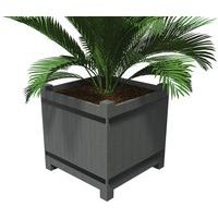 Bac à Oranger carré 102x102 cm - gris - Image principale