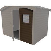 Hublot pour abri jardin - marron - Image 2