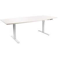Table réglable en hauteur forme tonneau Oréa 1 moteur - Manutan Expert - Image 2