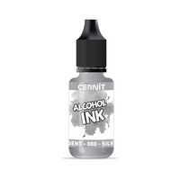 Cernit encre à l'alcool 20 ml Argent - Image principale