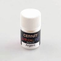 Cernit Sparkling 5 g Argent METALLIC - Image principale