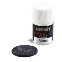 Cernit Sparkling 5 g Diamond violet - Image principale