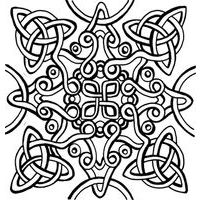 Cernit plaque de texture - Celtic knot - Image principale