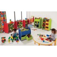 Meuble 4 bacs 2 tiroirs Emma hauteur 75 cm - Paperflow - Image 2