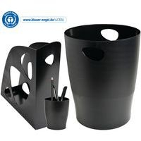 Kit Corbeille à papier avec pot crayon et porte-revues ÉCO - Exacompta - Image principale