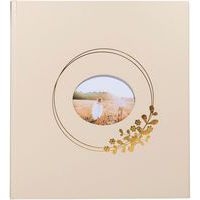 Album photo 60 pages blanches Ringflower - 29x32cm - Beige - Image principale
