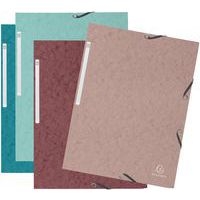 Chemise à élastiques 3 rabats Skandi - Lot de 60 assortis - Exacompta - Image principale