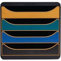 Module de classement 4 tiroirs Big Box Neo Deco - Exacompta - Image principale