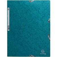 Chemise à élastiques 3 rabats Skandi - Lot de 60 assortis - Exacompta - Image 3