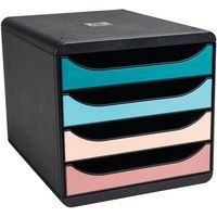 Module de classement à 4 tiroirs Big Box Skandi - Assorti - Image 2