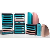 Porte-revues Mag-cube Skandi - Bleu clair - Lot de 6 - Image 2