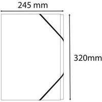 Trieur à élastique 7 compartiments Harmonika Néo Déco - A4 - Exacompta - Lot de 8 - Image 3