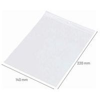 1000 sacs zip neutres épaisseur 60 microns l x H : 160 x 220 mm - Image 2