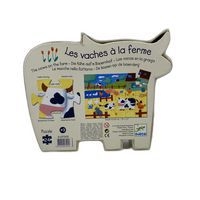 Puzzle - Les vaches à la ferme - 24 pièces - Reconditionné - Image 2