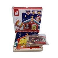 Puzzle 3 niveaux - "La nuit de Noel" - éd.2016 - Reconditionné - Image 2