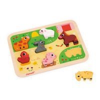 Puzzle ferme chunky - Image principale