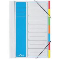 Lot de 6 Trieur DESKORGANIZER Lucy Colors 7 compart., transparent - Image principale