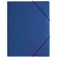 Lot de 6 Chemise à élastiques 3 rabats "Trend Colours", A4, bleu - Image principale