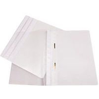 Lot de 1250 Chemise à lamelles, A4, film PP, blanc - Image principale