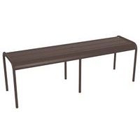 Banc sans dossier 3/4 places Luxembourg L. 145 cm Fermob - Image 2