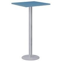 Mange-debout Roxane piètement 2 tubes 60x60 cm - Image 2