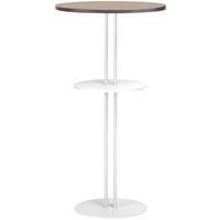 Mange-debout Roxane + tablette piètement 2 tubes Ø 60 cm - Image 9