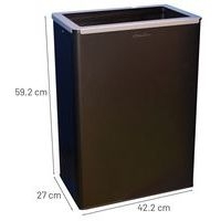 Poubelle de tri divers 60 L Gris / Gris clair - Image 4