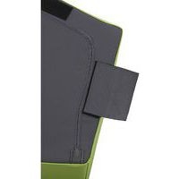 Lot de 3 poufs Arpège déhoussables tissu PVC coloris panaché "Floral - Image 3