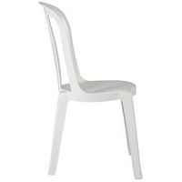 Chaise Bistrot - blanche - Image 3