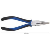 Pince à bec demi-rond droit 160mm - Manutan - Image 5