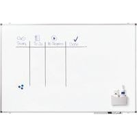 PREMIUM tableau blanc 100x150cm Acier laqué blanc - Image 3