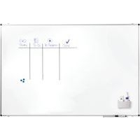 PREMIUM tableau blanc 120x180cm Acier laqué blanc - Image 4