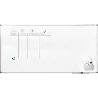 PREMIUM tableau blanc 90x180cm Acier laqué blanc - Image 3