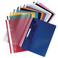 Set de 50 Chemise à lamelles, A4, polypropylène, couleurs assorties - Image principale