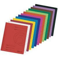 Lot de 12 Chemise à lamelles easyorga, carte lustrée, bordeaux - Image principale