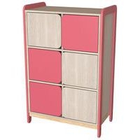 Meuble 2 colonnes avec 6 portes Lili - Image principale