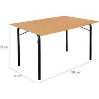 Table u budget hêtre - Image 3