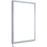 Cadre d'affichage lumineux LED économique A0 à fixer - Image principale