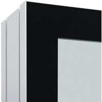 Vitrine verrouillable Led pour 2 menu A4 2 serrures - Image 2