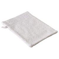 Lot de 24 gants éponge Léa 15x20 cm blanc - Image principale