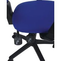 Siège de bureau Strike avec accoudoirs - Bleu - Linea - Image 10
