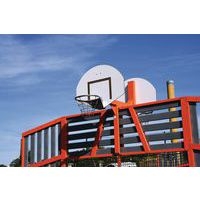 Espace multisports Pitch'One R9M à 9 aires - 22,10 x 18 m - peint - Image 2