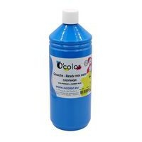 Flacon de 1L de gouache O'color - Cyan - Image principale