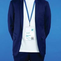 Pochettes badge A6 avec feuilles - Image 2