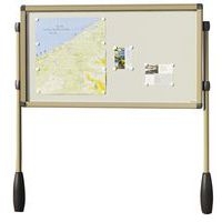 Lot 2 pieds pour vitrine extérieure Antarès Planorga - Image principale