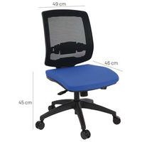 Siège de bureau Malice BLEU - Image 8