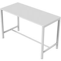 Table de réunion haute Jona Plateau  Blanc Long  : 180 cm - Image principale